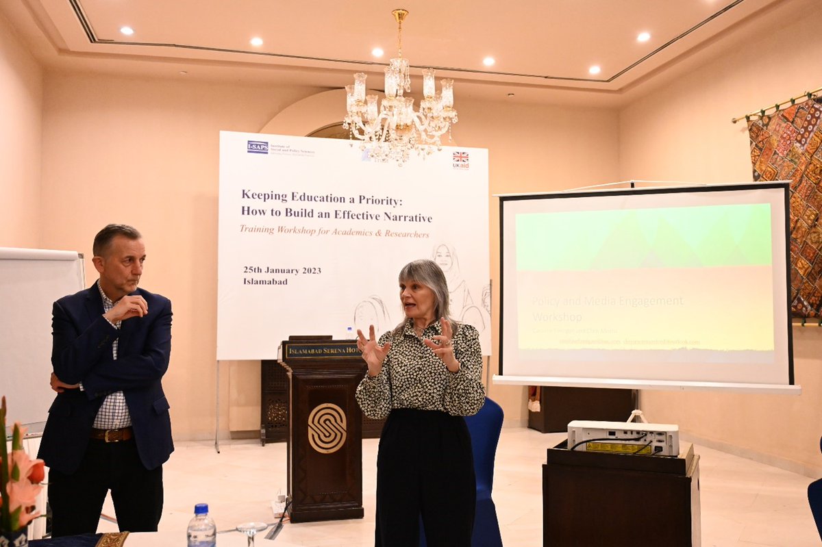 I-SAPS (@i_saps) on Twitter photo If you want to engage with the media, you need to factor this in at the start of the research project-you don’t leave it until the very end @CarolineFinnigan-training consultant & former senior BBC world affairs producer
@EdDevTrust <a href="/FCDOGovUK/">Foreign, Commonwealth & Development Office</a>
#EducationDay #EveryGirlEverywhere If you want to engage with the media, you need to factor this in at the start of the research project-you don’t leave it until the very end @CarolineFinnigan-training consultant & former senior BBC world affairs producer
@EdDevTrust <a href="/FCDOGovUK/">Foreign, Commonwealth & Development Office</a>
#EducationDay #EveryGirlEverywhere