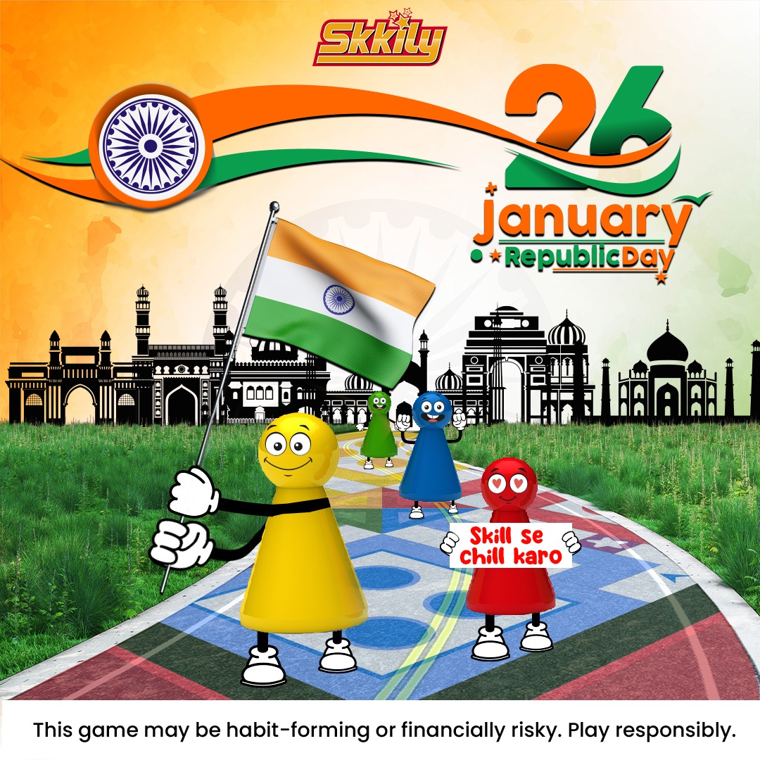 SkkilyGames's tweet photo. To celebrate this beautiful day, we present you a Ludo Game App that helps in enjoying moments amidst friends, family members and loved ones.
ᕼᗩᑭᑭƳ ᖇᗴᑭᑌᗷᒪᎥᑕ ᗪᗩƳ 🇮🇳

#republicday #india #republicdayindia #happyrepublicday #indian #photography #january #indianarmy https://t.co/3NPbILnO3D