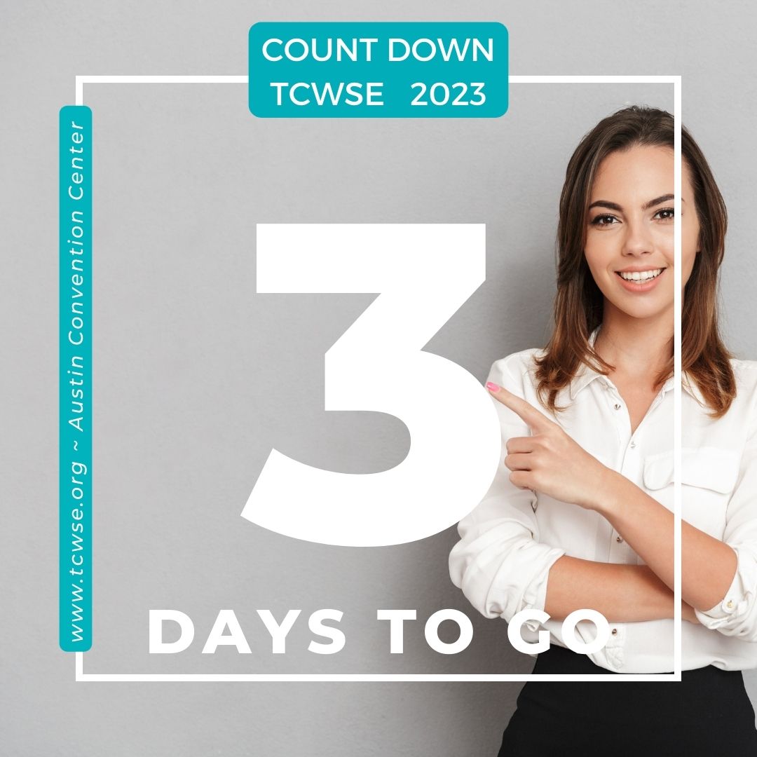 TCWSETx's tweet photo. 3 days to go! Have a resume...We will review it!! Let's get you that interview!!! #tcwse2023 #writeHERstory💜

@Drkathrynwash7 @jmezachavez @PollockLindsey @sonjaabrown https://t.co/qLloq0podC