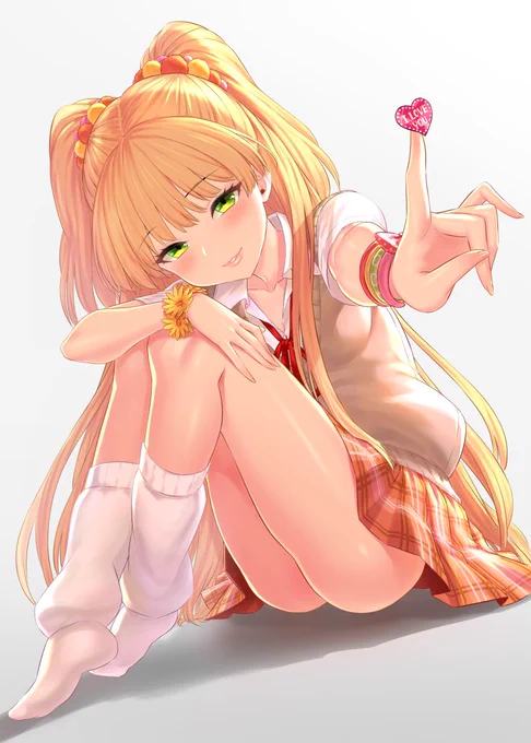 昔描いた莉嘉ちゃ 