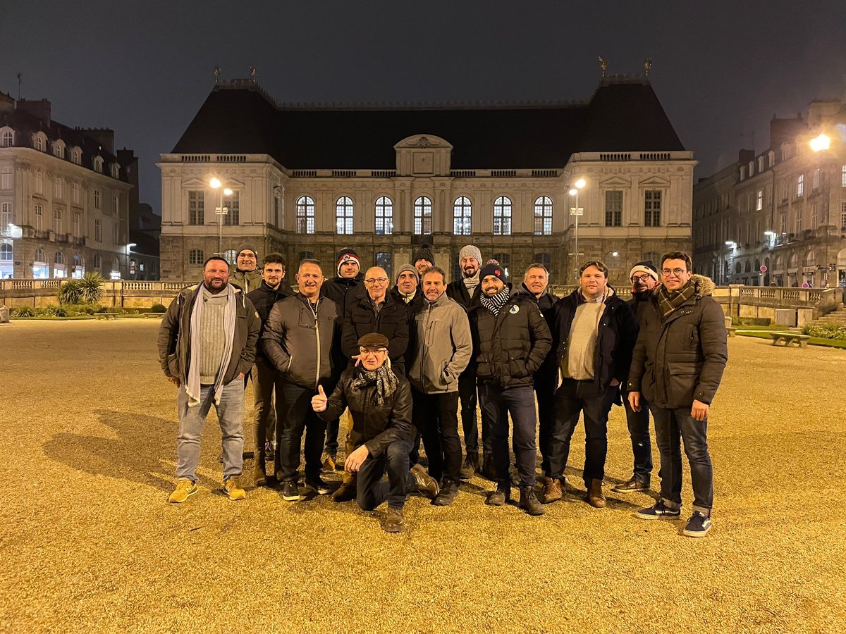 Premier journée de notre #CDPMtrip dans la région rennaise, deux #visites de #fermes avec agriculture de conservation et vente directe au programme, suivies par un peu de #convivialité !