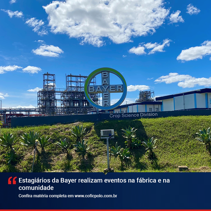 coficpolo's tweet photo. Os estagiários da fábrica da Bayer no Polo Industrial de Camaçari estão fazendo a diferença na empresa. Atuando no grupo intitulado Semillas (sementes em espanhol), eles promovem atividades voltadas para o seu crescimento pro...

https://t.co/D30wK3hxdR
#cofic #coficpolo https://t.co/3IKamEq4NY