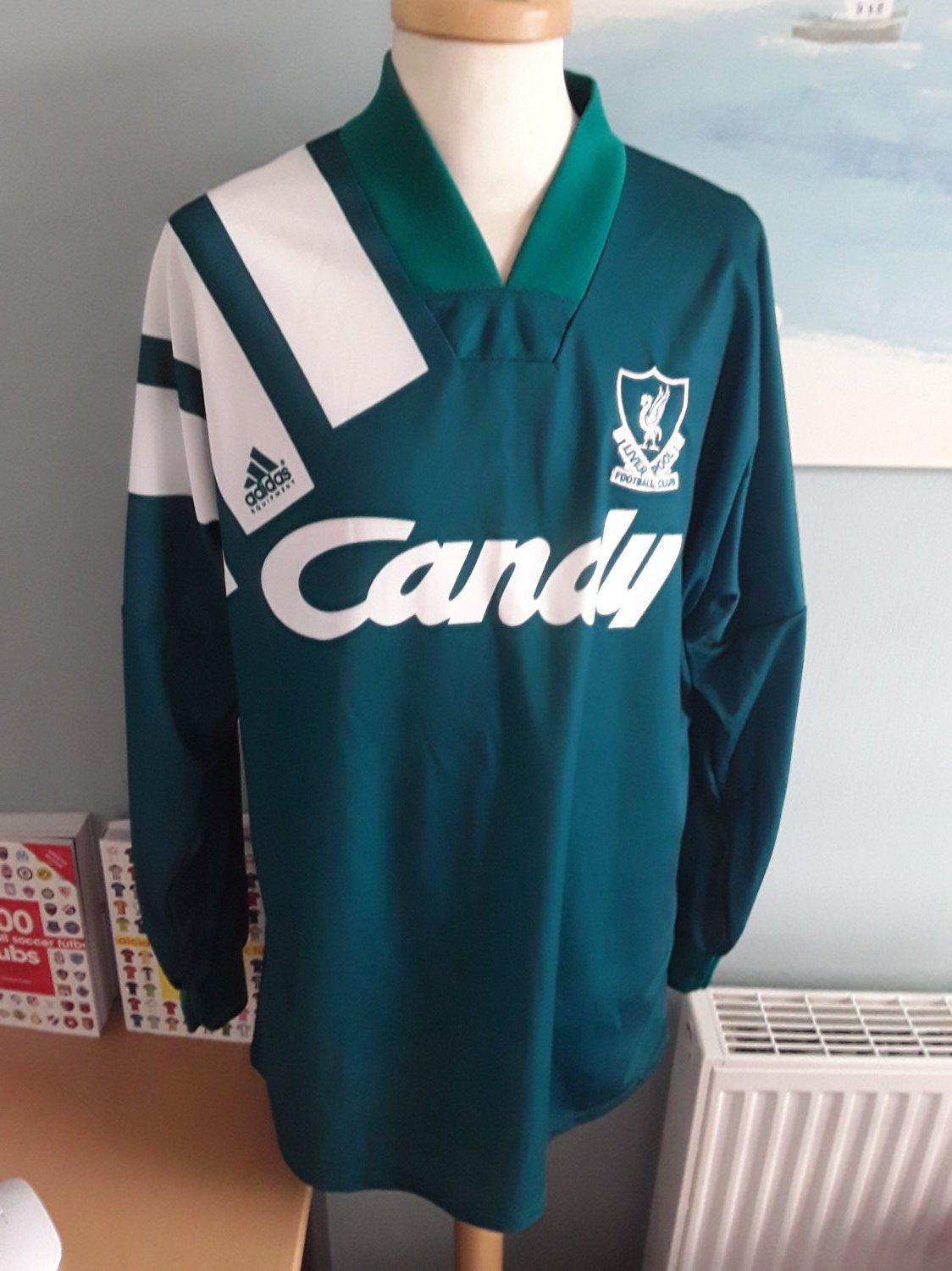 Green candy sales liverpool shirt