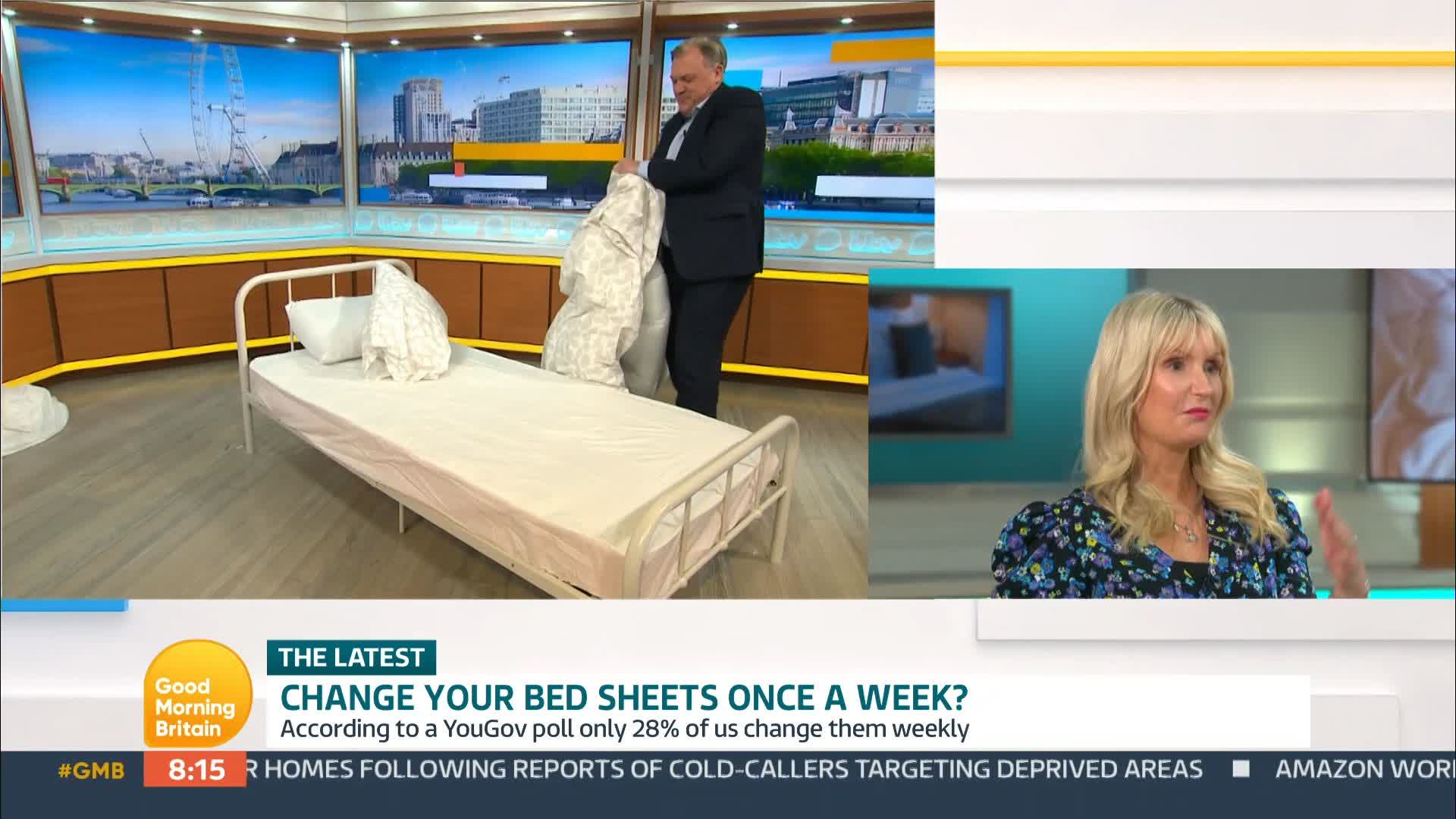 Good Morning Britain on Twitter "'Your bed needs to be clean!' Stacey