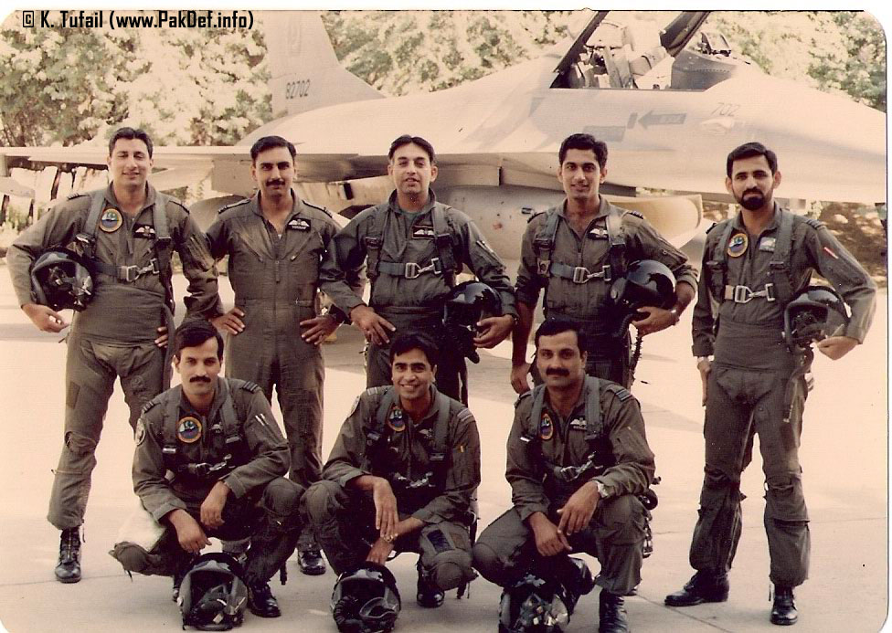sohailahmedsa's tweet photo. No # 11 Sqn, Sargodha 1988.

Kneeling L-R: S/L Altaf Saleemi, S/L Ali Asad Khan, S/L Khaleel-ullah

Standing L-R: S/L Gul Abbas, S/L Yusuf Choudhry, S/L Arif Moeen, S/L Kaiser Tufail, S/L Tubrez Asif

[Picture Copyright: K Tufail]
#40YearsofFalcon https://t.co/jTvnUQKJdL