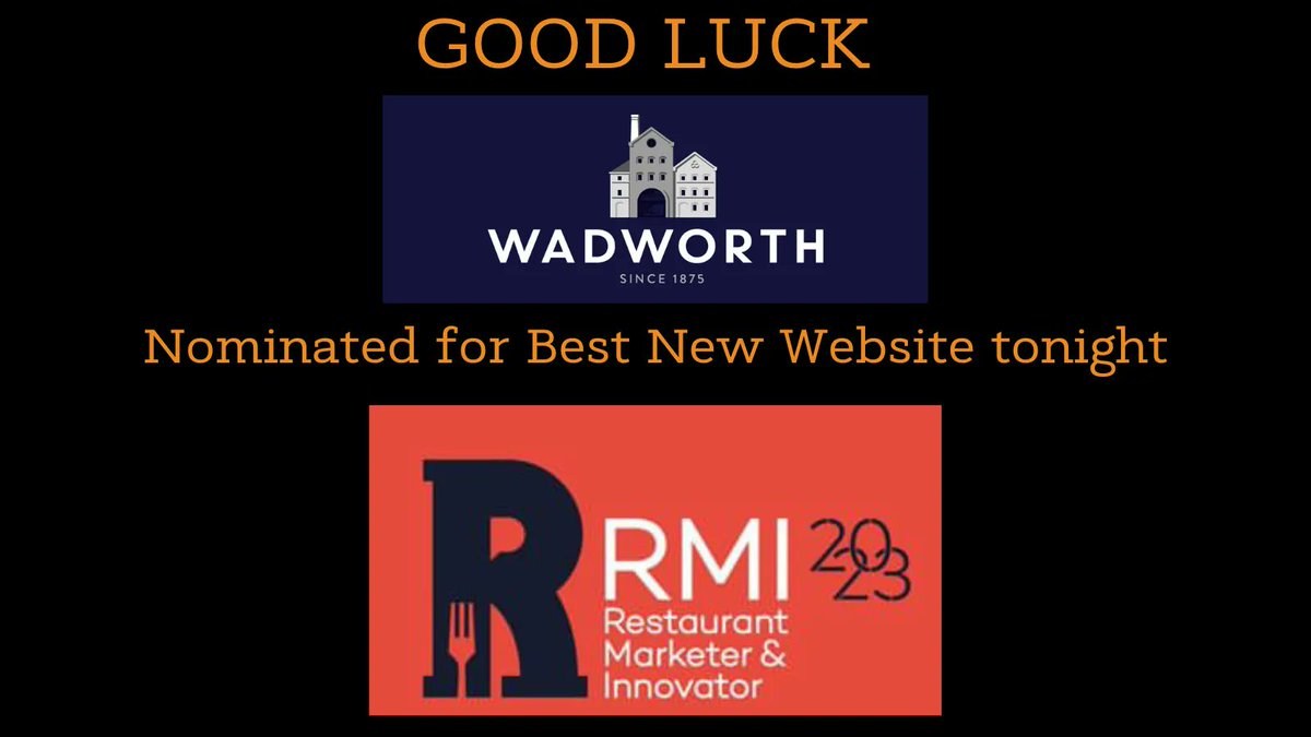 Team Wisetiger are looking forward to attending the @restmarkinnov 2023 awards 🏆 tonight. Supporting our amazing clients <a href="/Wadworth/">Wadworth Brewery</a> who have been shortlisted in the Best New Website category 👏 👏  #digitalmarketing #wadworthpubs #rmi23 #hospitalityawards