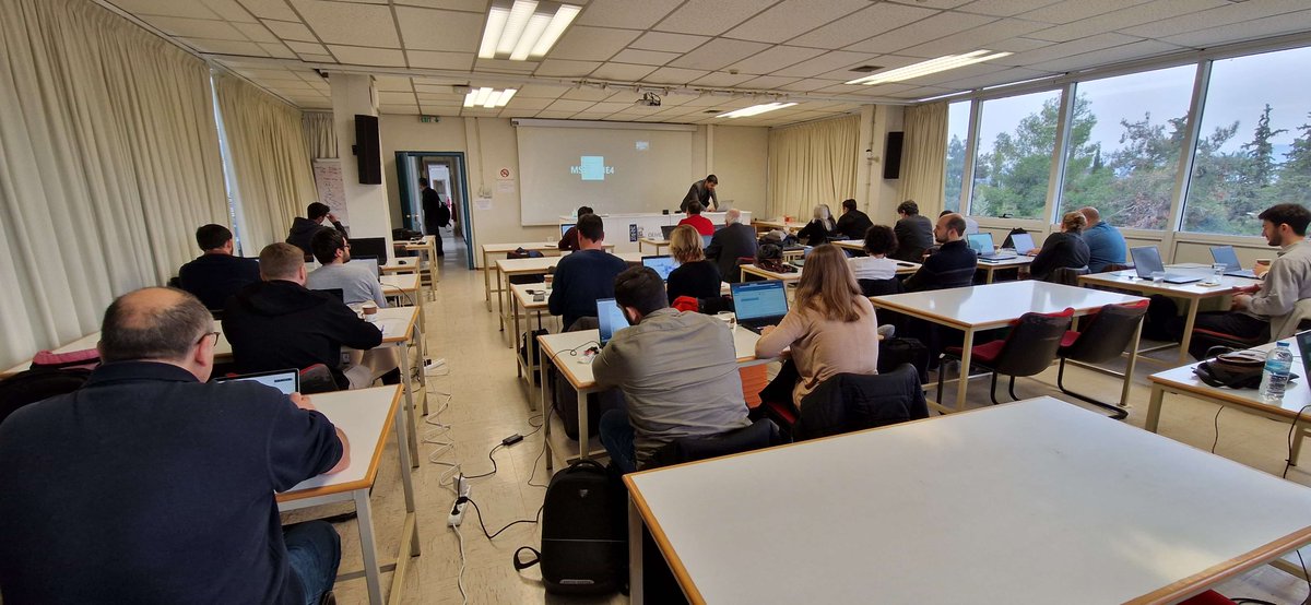 OASEES3's tweet photo. 🎉 The second day of OASEES Kick-Off Meeting will soon begin! Fruitful discussions are about to take place at the NCSR "DEMOKRITOS"​!

👩‍💻 Follow us for more news! 

#horizoneu #horizoneurope #oasees https://t.co/51tZBep4Gg