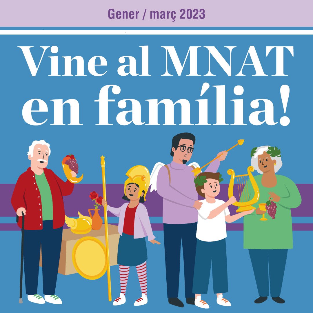 TGNturisme's tweet photo. #TarragonaenFamília🏺Veniu al @MNATTGN en família! Feu un viatge al passat romà de Tàrraco a través de divertides propostes per gaudir i aprendre tots plegats.

📆 Fins al març
ℹ️ https://t.co/LKtyDbset1 https://t.co/7IQHGx0Zp1