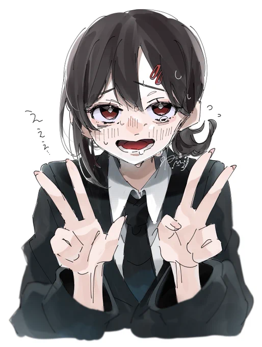 えっえっえっ…#チェンソーマン#コベニちゃん 