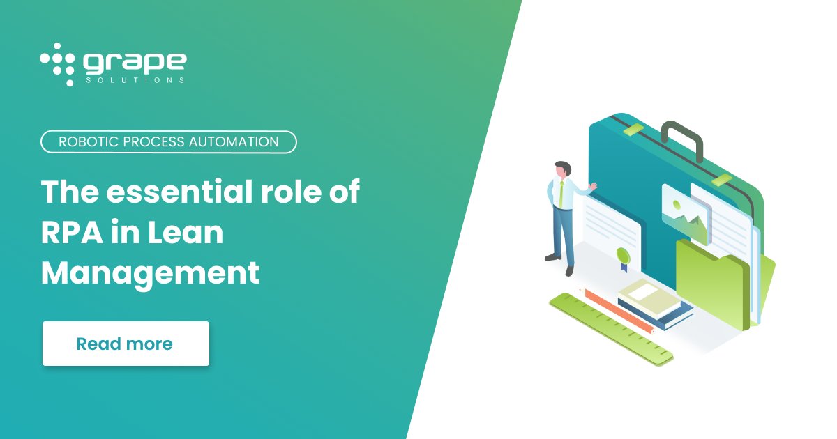 Grape_Solutions's tweet image. Standardization is still necessary to save the customary quality of products or services. #LeanManagement focuses on providing the highest quality of outputs with the lowest failure rate. It is precisely why #RPA robots were made too. 📂🤖 Read more:
hubs.la/Q01z9tvw0