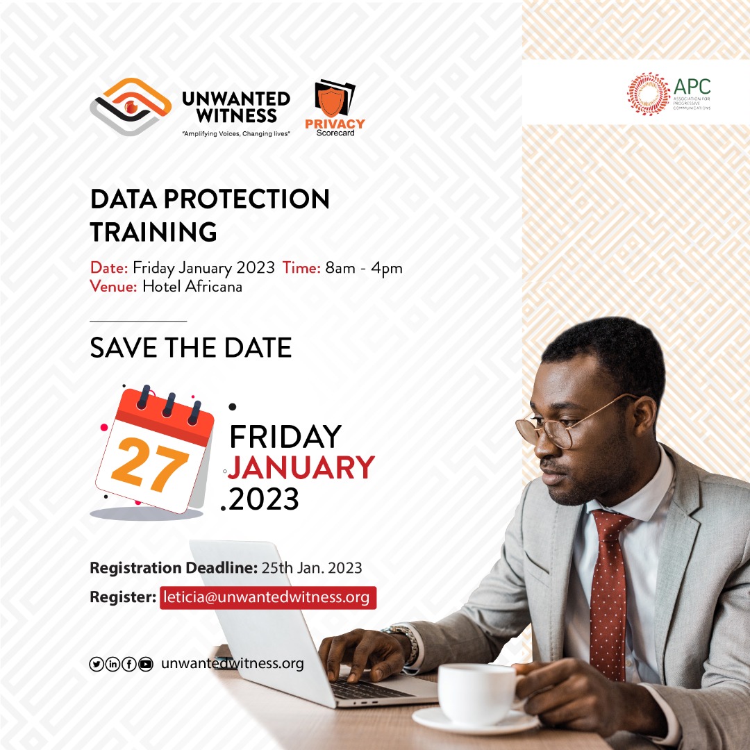MatovuIsaacIsma's tweet image. Your data privacy is your right. Its therefore important you learn how you can protect your data. Registering for this Data Protection training is a great opportunity for You. REGISTER NOW!!!!!
#PrivacyScorecard2022
#DataPrivacyDay 
#DataPrivacyWeek 
#Beeramu 
@UnwantedWitness