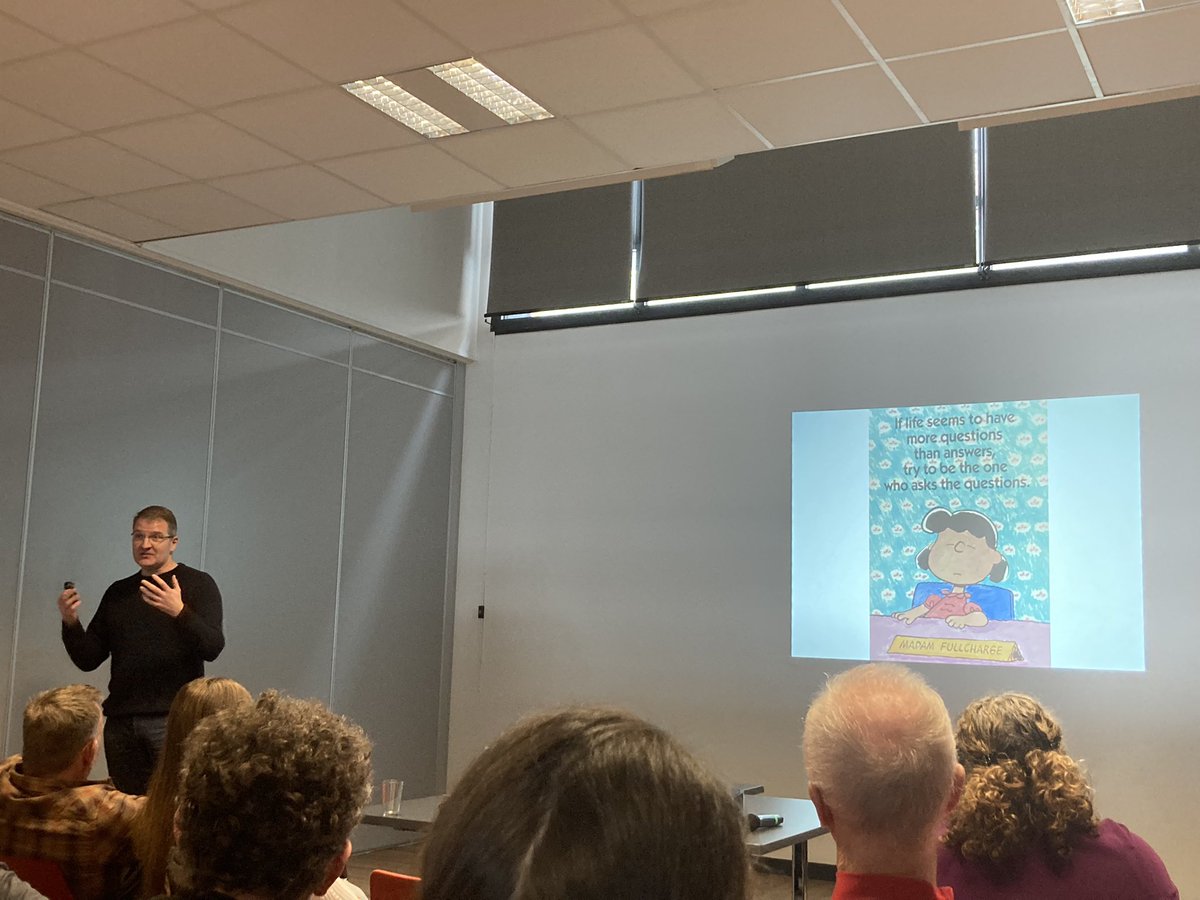 Clare Bosanko (@clarebosanko) on Twitter photo Listening to <a href="/DefProfEM/">Ed Barnard</a> speaking about the <a href="/SWiFT_trial/">SWiFT trial</a> and emphasising the importance of evidence based medicine - he makes an excellent point ‘If life seems to have more questions than answers, try to be the one who asks the questions’. #skied2023 Listening to <a href="/DefProfEM/">Ed Barnard</a> speaking about the <a href="/SWiFT_trial/">SWiFT trial</a> and emphasising the importance of evidence based medicine - he makes an excellent point ‘If life seems to have more questions than answers, try to be the one who asks the questions’. #skied2023