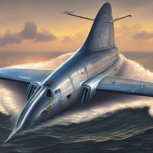 Fusion_Apes's tweet photo. Gm

Presenting the coolest submarine airplane you'll see today.
by @markegli
#BakedAI https://t.co/UY8hwai9sQ