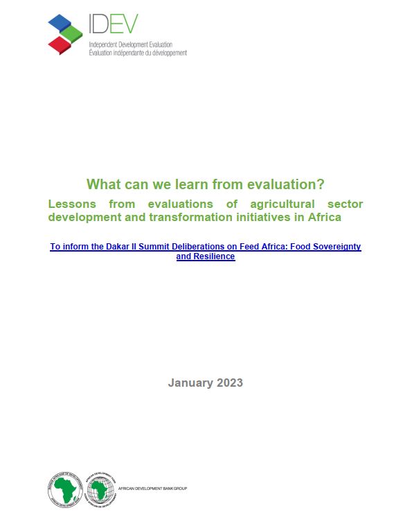 [Thread]
The #AfricaFoodSummitDakar2 kicks off today!
Check out 7⃣ lessons from IDEV #evaluations that can inform the deliberations on #Food Sovereignty and #Resilience.
➡️tinyurl.com/2orzlag2
#FeedAfrica