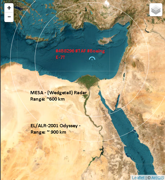 Willy_Egy's tweet photo. #Mediterranean sea today 25 Jan 2023
#4B8296 #TAF #Boeing E-7T 
#AE678F #USN 🇺🇸 P-8A Poseidon
#AE01CE #USAF #Boeing RC-135W Rivet Joint
The question here!
Can the #Turks participate in the Juniper Oak 23.2, or they conducting a regular #Turkish routine mission? https://t.co/pg3042y5tx
