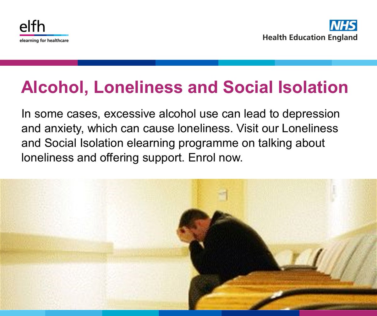 NHSE_WTE's tweet image. This #DryJanuary, why not check out our Loneliness and Social Isolation #elearning? The relationship between mood and #alcohol use is complex, in some cases where excessive alcohol use leads to depression and anxiety. Learn how you can offer support 👉  orlo.uk/Vf6Rk