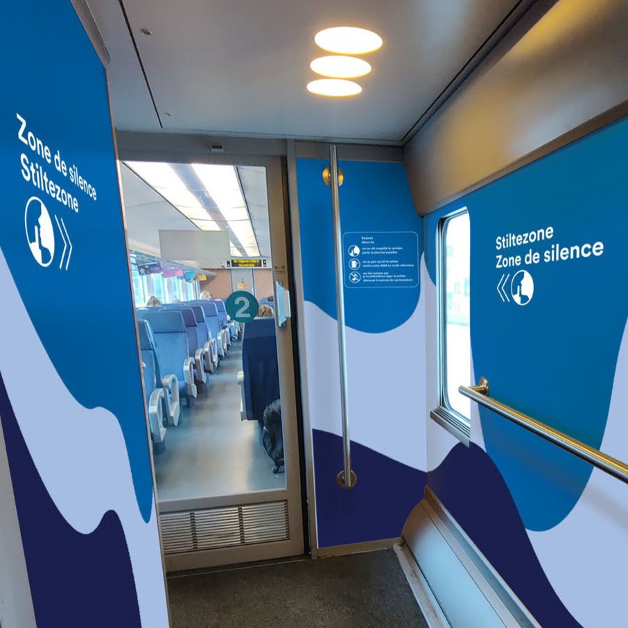 🤫 À partir d’aujourd’hui, nous testons une « zone de silence » dans des trains sur la ligne Eupen–Ostende. Une parenthèse de calme s’offre à vous: pas de conversations bruyantes, téléphone en silencieux et volume des écouteurs limité.🧘

ℹ️ miniurl.be/r-4d0z
#SNCB #silence