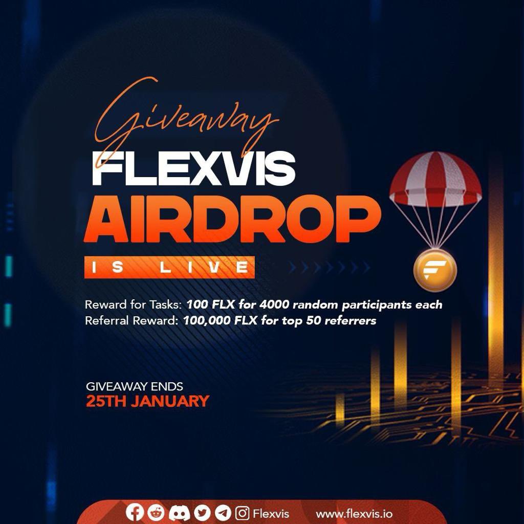 AgbaExtro's tweet photo. Don't miss this chance to be a part of the future of decentralized finance. Get in on the Flexvis token #$FLX presale now and secure your spot in the next big thing in crypto! @flexvis #flexvis https://t.co/PrKWoUtudi