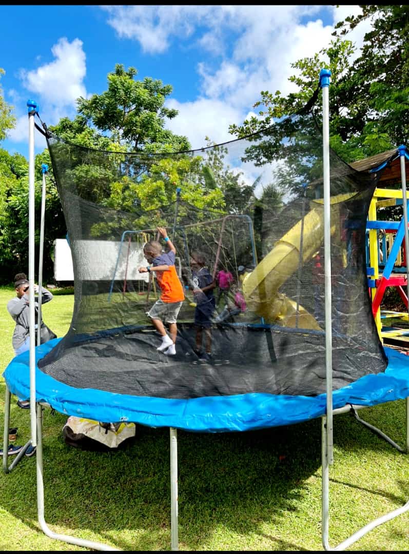 Jumping for Joy is good exercise. Rent today
#bestpartystorejamaica #partystorejamaica #bouncycastle #partyrentals #StElizabethJamaica #partysupplies #partysotrenearme #ridesjamaica #kingstonjamaica #trampolineforkids #trampolineforrent #trampolines #trampolinefun #trampolinepark