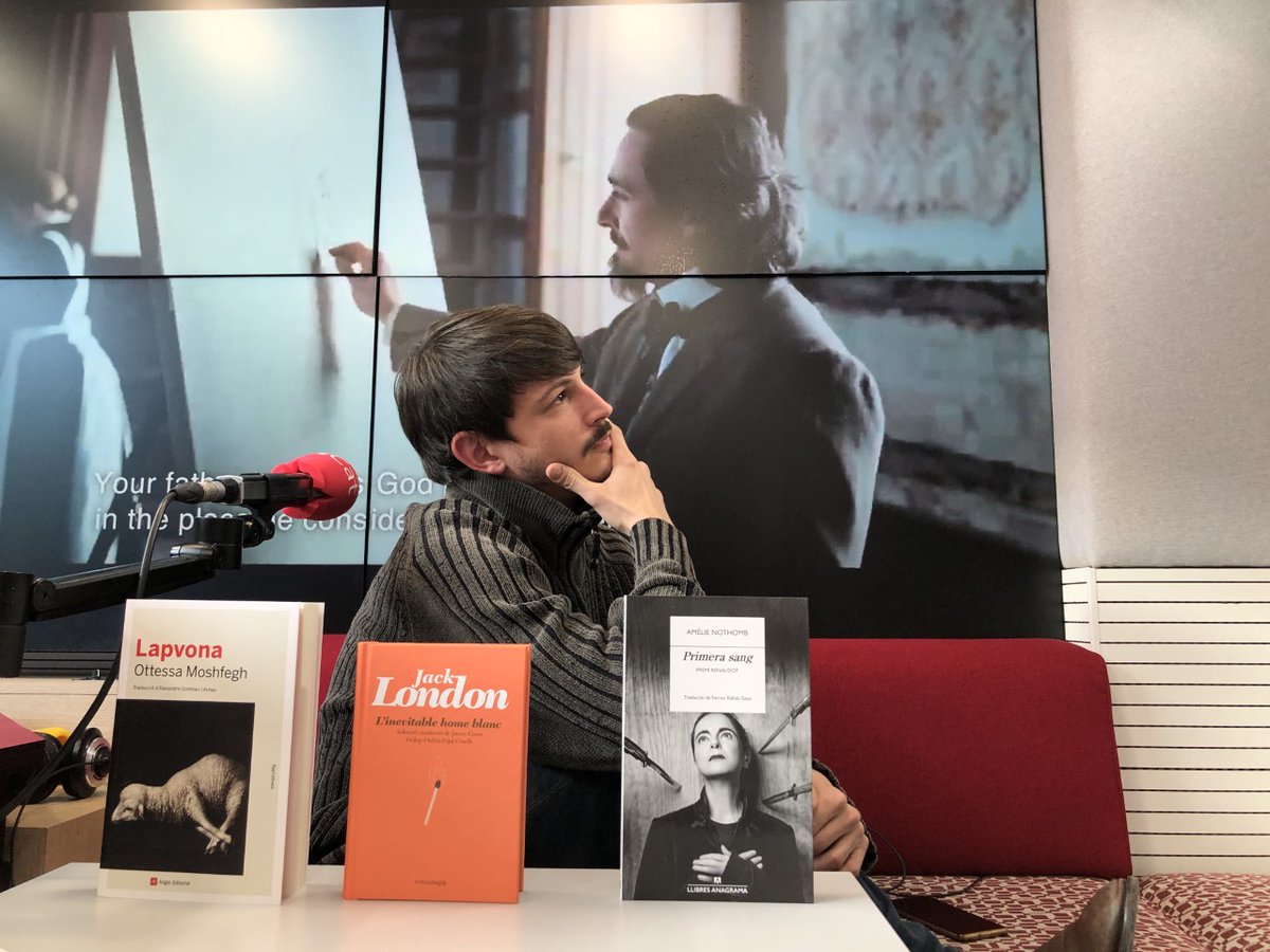 Avui en <a href="/lluisrois/">Lluís Roís</a> ens ha recomanat "Primera sang, d'Amélie Nothomb, (<a href="/AnagramaEditor/">Editorial Anagrama</a>), "L’inevitable home blanc", de Jack London, (<a href="/Comanegra/">Editorial Comanegra</a>), i "Lapvona", d'Ottessa Moshfegh, (<a href="/angleeditorial/">Angle Editorial</a>).
 
@iCatfm