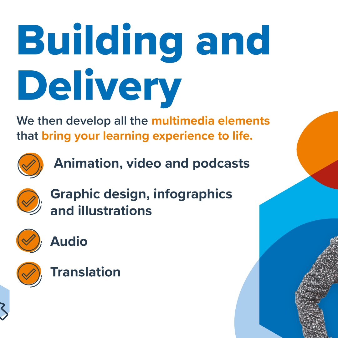 MindToolsFB's tweet photo. Our award-winning Learning Experience designers are experts in designing and building learning solutions that are unique to your organization and challenges. Here’s what you can expect... https://t.co/jIkj7FIzp0