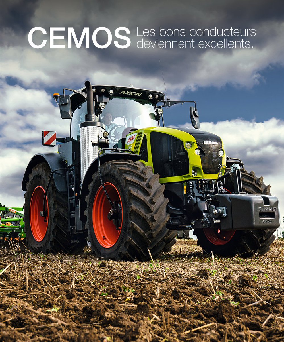 CLAASFrance's tweet photo. OFFRE INIMITABLE : Accédez au #CEMOS pour tracteur à partir de 1750 € HT* !

Unique au monde, ce système autodidacte d'assistance au conducteur #CLAAS facilite les réglages de la machine et optimise les performances. https://t.co/QgH3jhZOCg