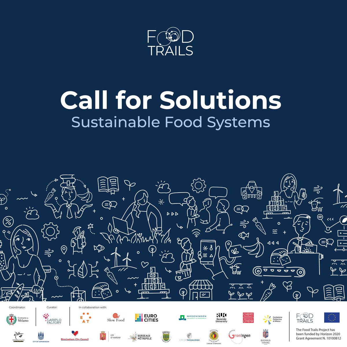 📣 Call for Solutions: Developing #SustainableFoodSystems 🍎

@food_trails seeks to develop strategic solutions to transform the European food system for a sustainable future!

Find out more and apply now🔗cariplofactory.it/en/call-for-so…

#iED #EuFoodCities