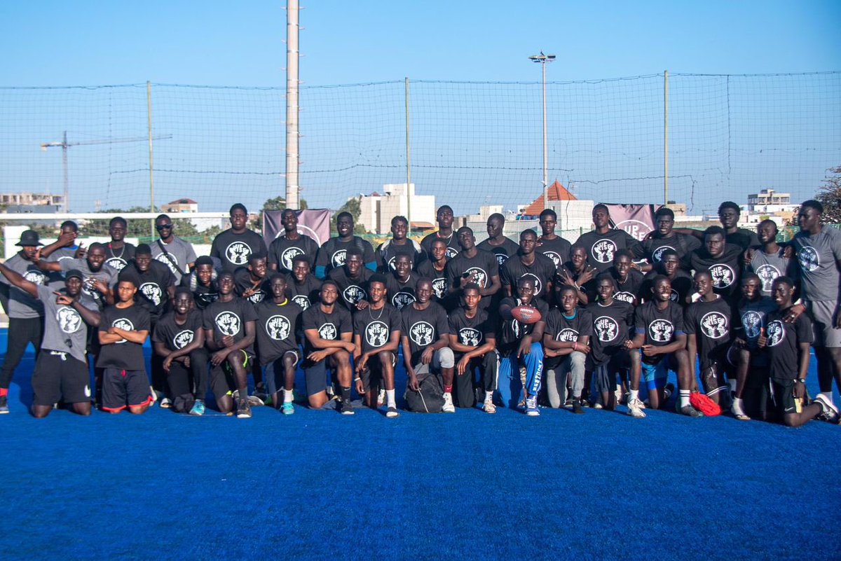 OsiUmenyiora's tweet photo. Over the past three days The Uprise and partners have had camps in Kenya, Senegal and Cameroon, with Ghana, Nigeria, and Morocco upcoming. Excellent talent. They are very grateful for the upcoming opportunities. #uprise @NFLAfrica @NFL @NFLAcademy https://t.co/t9chxSsKGP