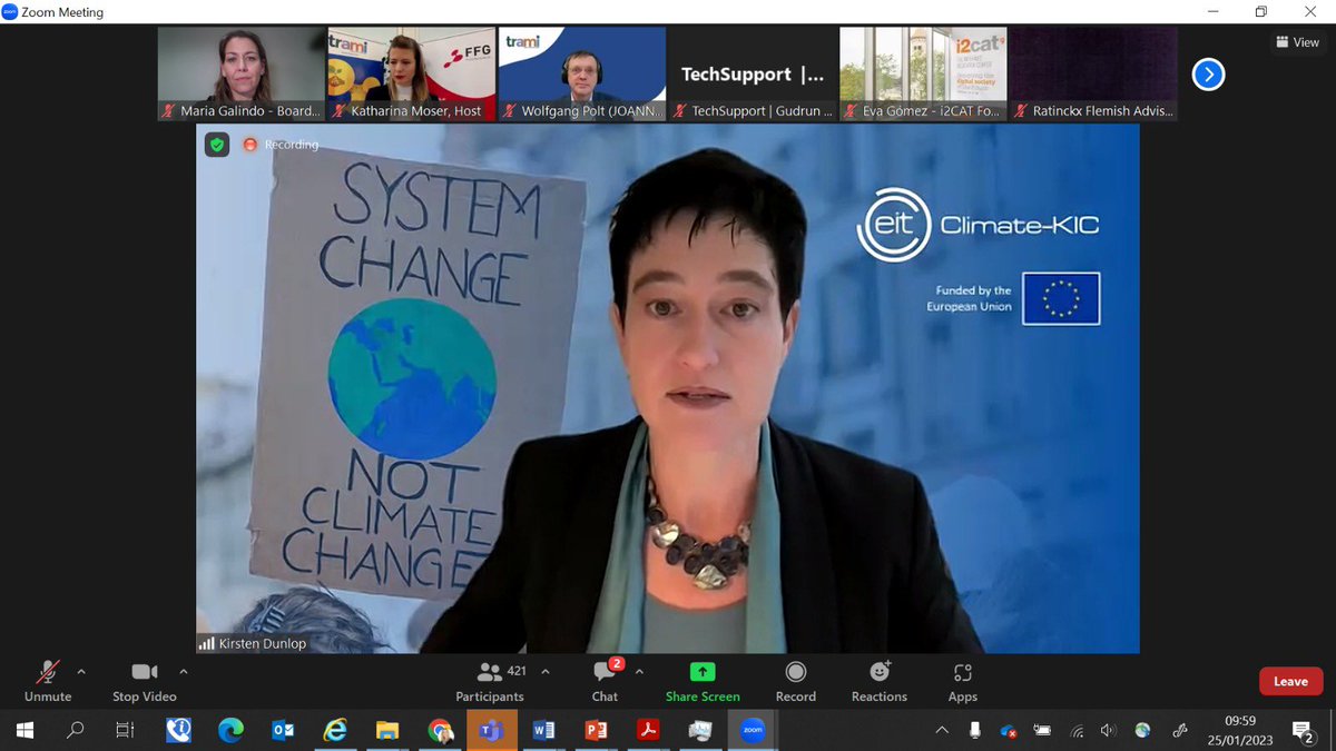 mariagalindogd's tweet image. Attending the 1st European Mission Forum today #EMiF 

Kirsten Dunlop @ClimateKIC raises awareness of a world where we face different (difficult) crisis, facing a very uncertain future in all dimensions: social, economic, political

#HorizonEU #MissionCities 
⬇️