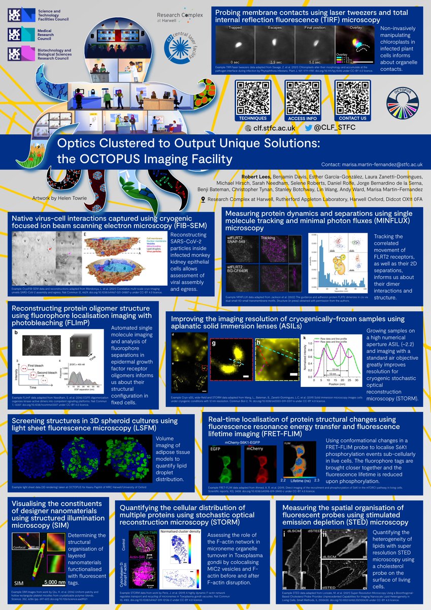 Dr. Robert Lees (@robmlees) on Twitter photo <a href="/ChanZuckerberg/">Chan Zuckerberg Initiative</a> On the misty <a href="/HarwellCampus/">Harwell Campus</a>, near Oxford, UK, the Octopus facility (<a href="/CLF_STFC/">Central Laser Facility</a>) help researchers image biological samples 🧬🧫☘️🐛🪲
We are open to 🇬🇧 and 🇪🇺 applicants for time at the facility (1-4 wks every 6 mnths).
I help researchers w/ lightsheet sample prep and imaging😊 <a href="/ChanZuckerberg/">Chan Zuckerberg Initiative</a> On the misty <a href="/HarwellCampus/">Harwell Campus</a>, near Oxford, UK, the Octopus facility (<a href="/CLF_STFC/">Central Laser Facility</a>) help researchers image biological samples 🧬🧫☘️🐛🪲
We are open to 🇬🇧 and 🇪🇺 applicants for time at the facility (1-4 wks every 6 mnths).
I help researchers w/ lightsheet sample prep and imaging😊