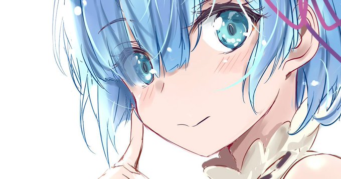 「rem (re:zero) ribbon」Fan Art(Latest)