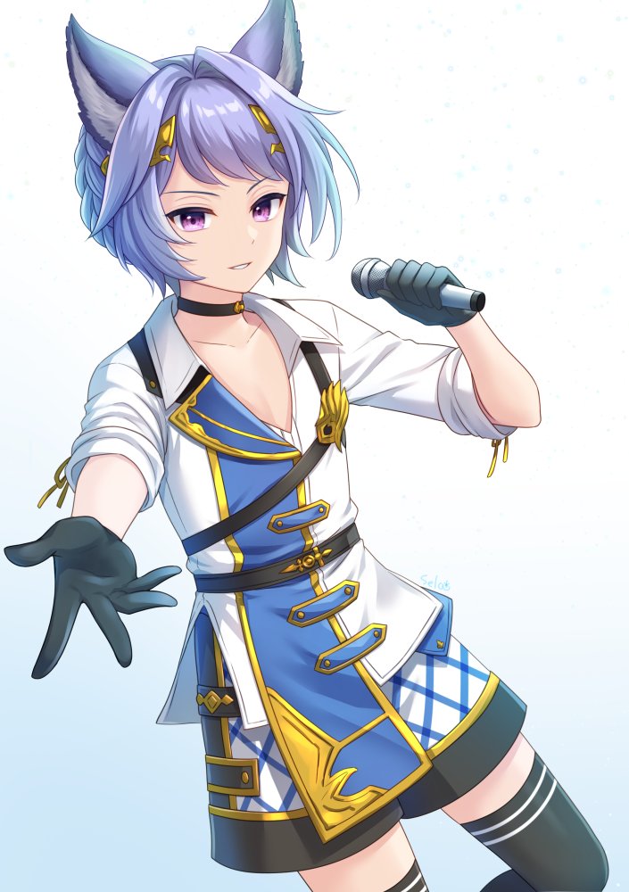 「推しが突然アイドルになってしまって気が狂いそうなので落ち着くために描いたけど絶対」|せらのイラスト