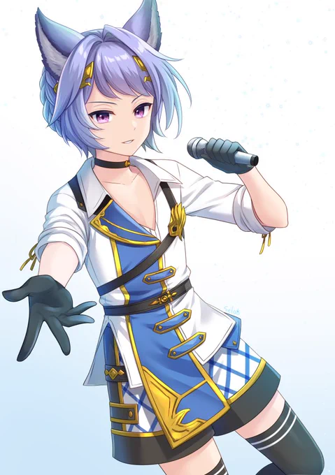 推しが突然アイドルになってしまって気が狂いそうなので落ち着くために描いたけど絶対領域で全然落ち着けなかったよカトルくん… 