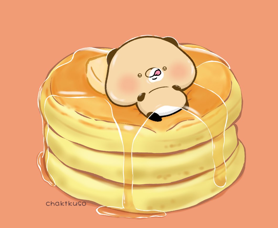 「幸せの三段ベッド#ホットケーキの日 」|chakikusoのイラスト