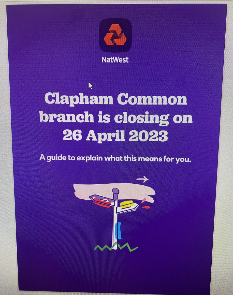 Really disappointed to hear that the Clapham Common NatWest bank is closing. #AccessToCash was a key issue raised by Lambeth Pensioners on their recent visit to Parliament. Many people are not confident with using online banking& it’s important they have access to cash machines.