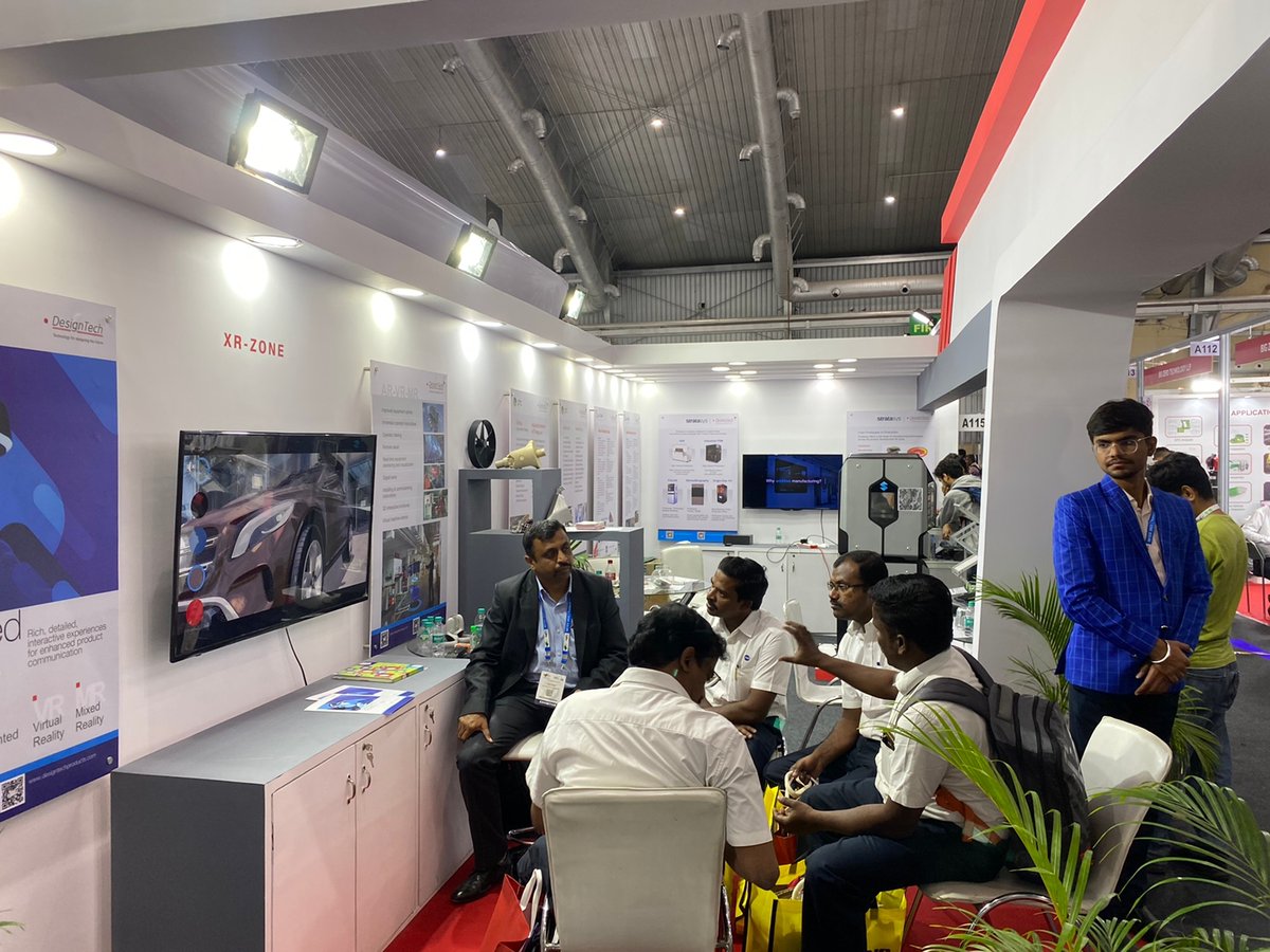DesignTechSys's tweet image. Best of IMTEX 2023 showcased technologies for digital transformation in design, simulation, and manufacturing. 
Thank you visitors, for overwhelming response. Thank you, IMTEX for a great show.
#imtex2023 #DesignTechSys #digitaltransformation #design #simulation #thankyou