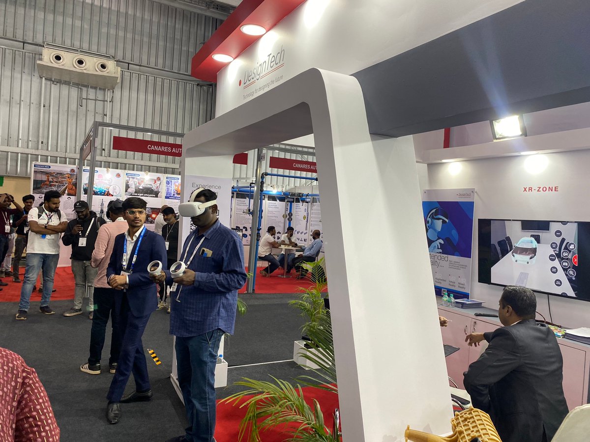 DesignTechSys's tweet image. Best of IMTEX 2023 showcased technologies for digital transformation in design, simulation, and manufacturing. 
Thank you visitors, for overwhelming response. Thank you, IMTEX for a great show.
#imtex2023 #DesignTechSys #digitaltransformation #design #simulation #thankyou