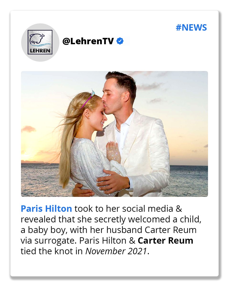 #ParisHilton #ParisHiltonBaby #CelebBaby #BabyAnnouncement #CelebBabyAnnouncement #RealityTVStar #USRealityTVStar #RealityStar #TheSimpleLife #Sliving