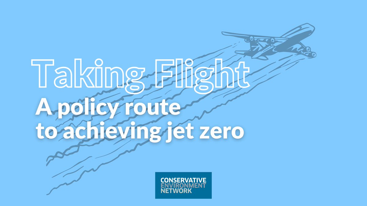 Today we're launching our new manifesto, 𝗧𝗮𝗸𝗶𝗻𝗴 𝗳𝗹𝗶𝗴𝗵𝘁, with four ways the UK can cut aviation emissions without restricting flying.

Signed by 3️⃣2️⃣ Conservative parliamentarians, our proposals aim to accelerate jet zero innovation ✈️

👉 cen.uk.com/taking-flight-…