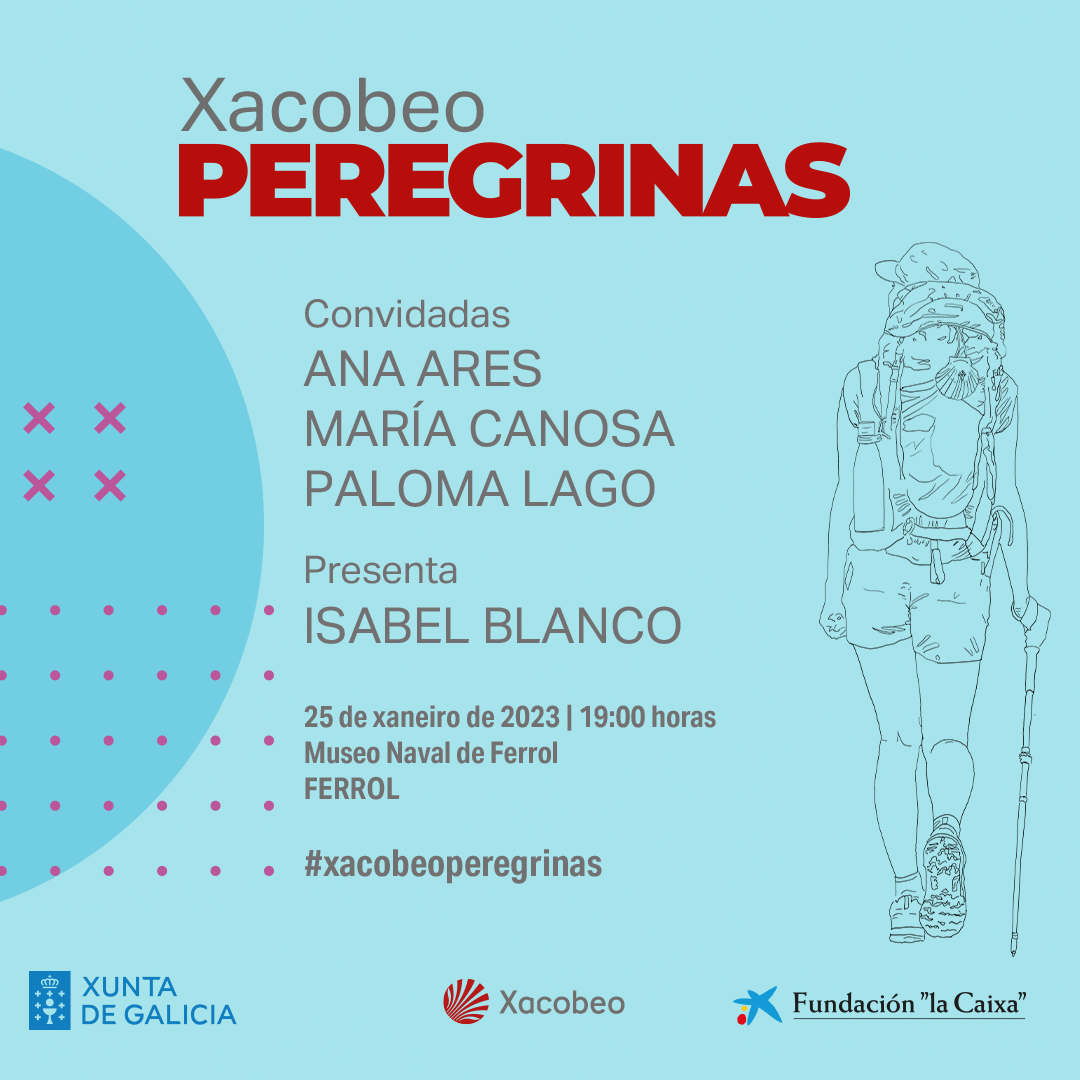 Lembrade! hoxe ás 19:00 horas desde o #museonavalferrol
Tamén por Facebook Live e a nosa canle de YouTube 👉 youtu.be/88pkbl-Gi6A

#Xacobeo #XacobeoPeregrinas