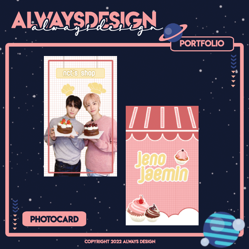 alwaysdsgns's tweet photo. ALWAYSDESIGN✨

:portfolio
💌PHOTOCARD COMMISSION

#NCT #JAEMIN #JENO https://t.co/TdiLYwNzt0