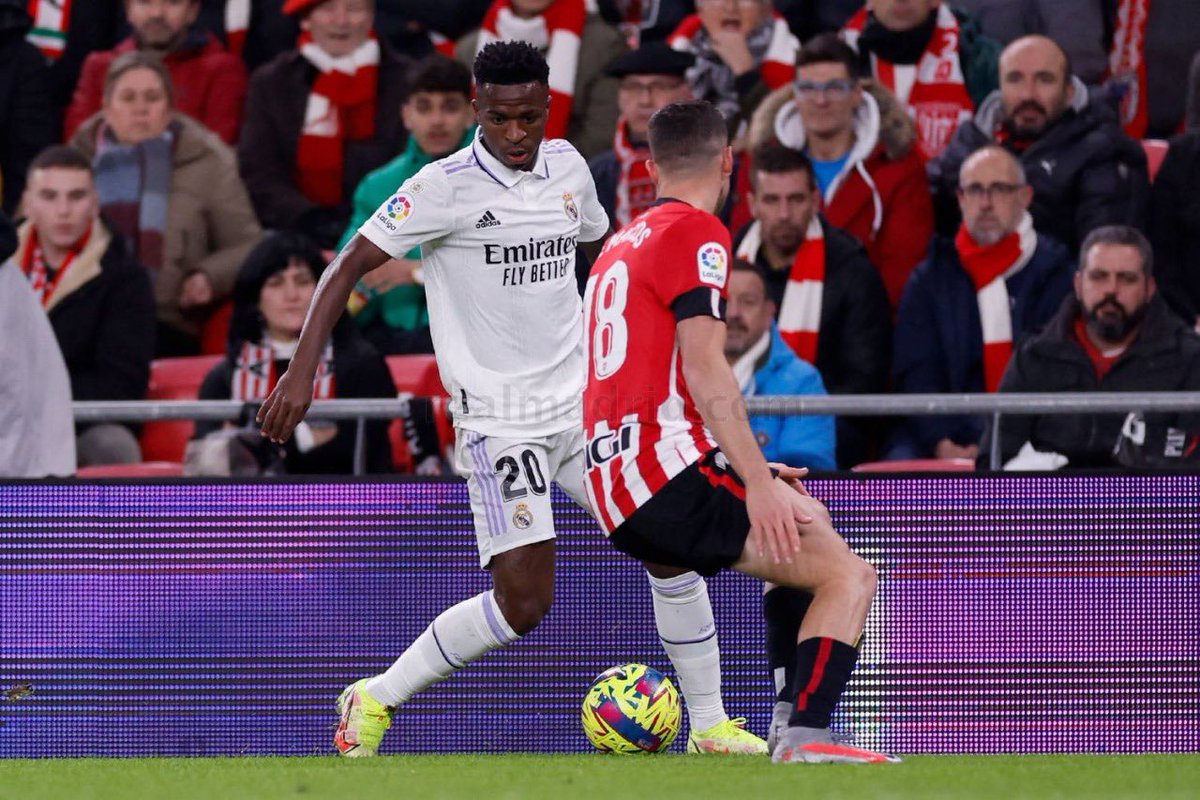 VINlCIUSJR's tweet photo. ᅠᅠ
⁣ᅠᅠ

  *.      athletic bilbao vs. real madrid 
                ✩ 0 - 2 victory ⚽️🏟️ 

ᅠᅠ
ᅠᅠ⠀ https://t.co/kpHzVV2lPs