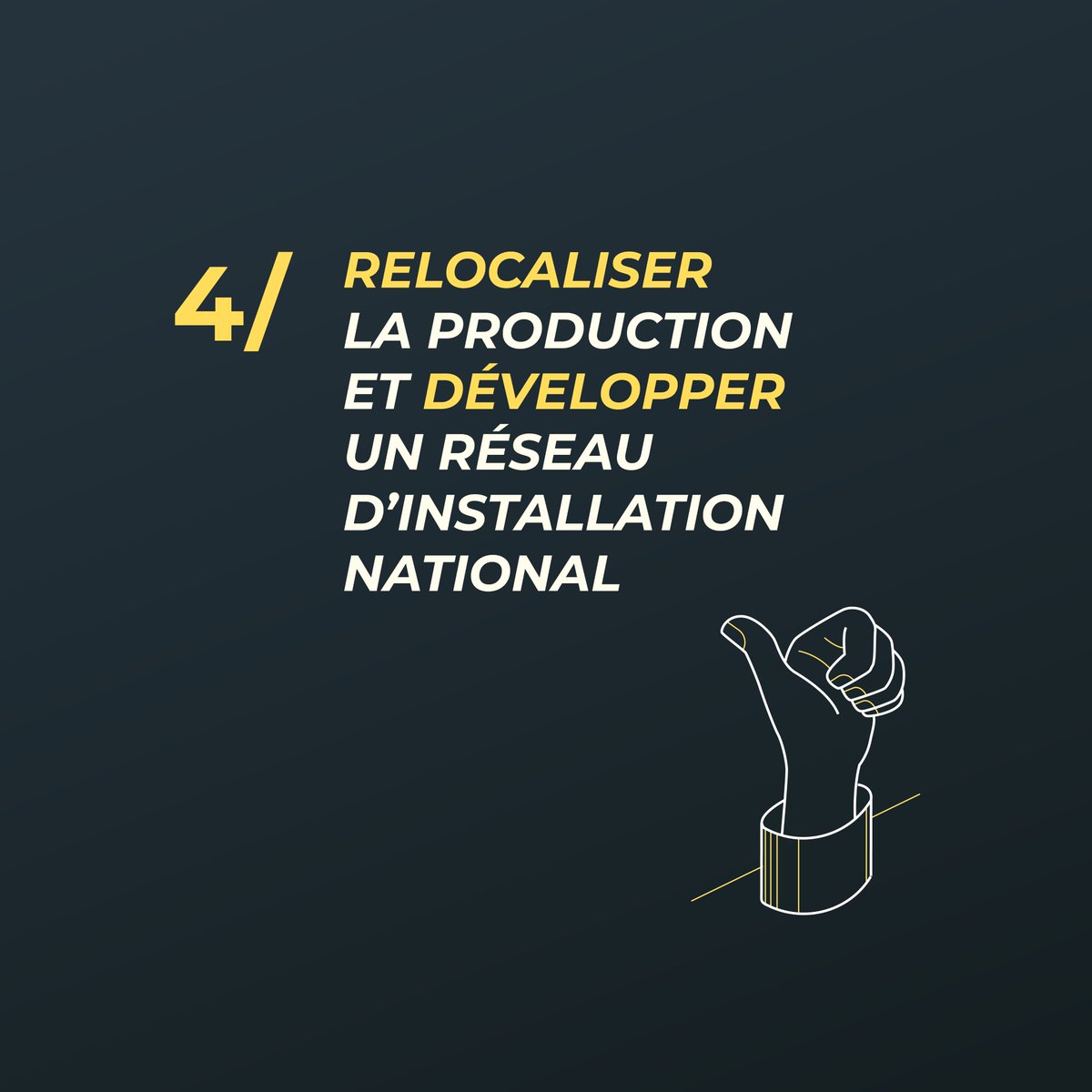 tolv_systems's tweet photo. 4/ Relocaliser la production, développer notre réseau d'installateurs partenaires et faire du rétrofit une réalité industrielle https://t.co/xUvl2iIpR5
