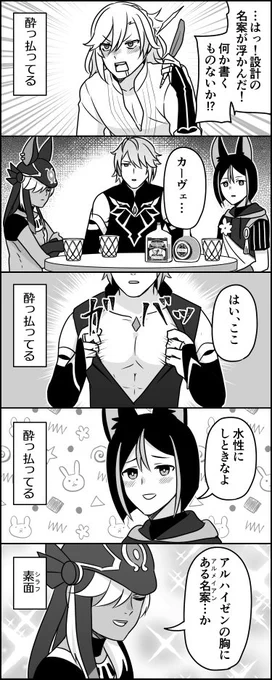 酔っぱらったカーヴェの落書きはどこまで所構わないのか検証してくれ 