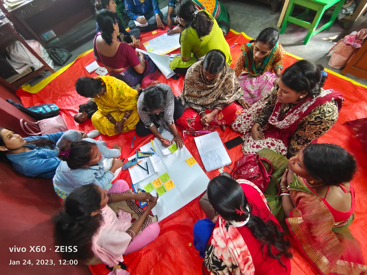 GGBK_Org's tweet photo. Outcome harvesting, this is a process to re-think, re-look, re-plan and re-strategize. Thank you Tirthankar and Snigdha for facilitation.
#outcomeharvesting #Tafteesh #GGBK https://t.co/u4JdF1pFfn