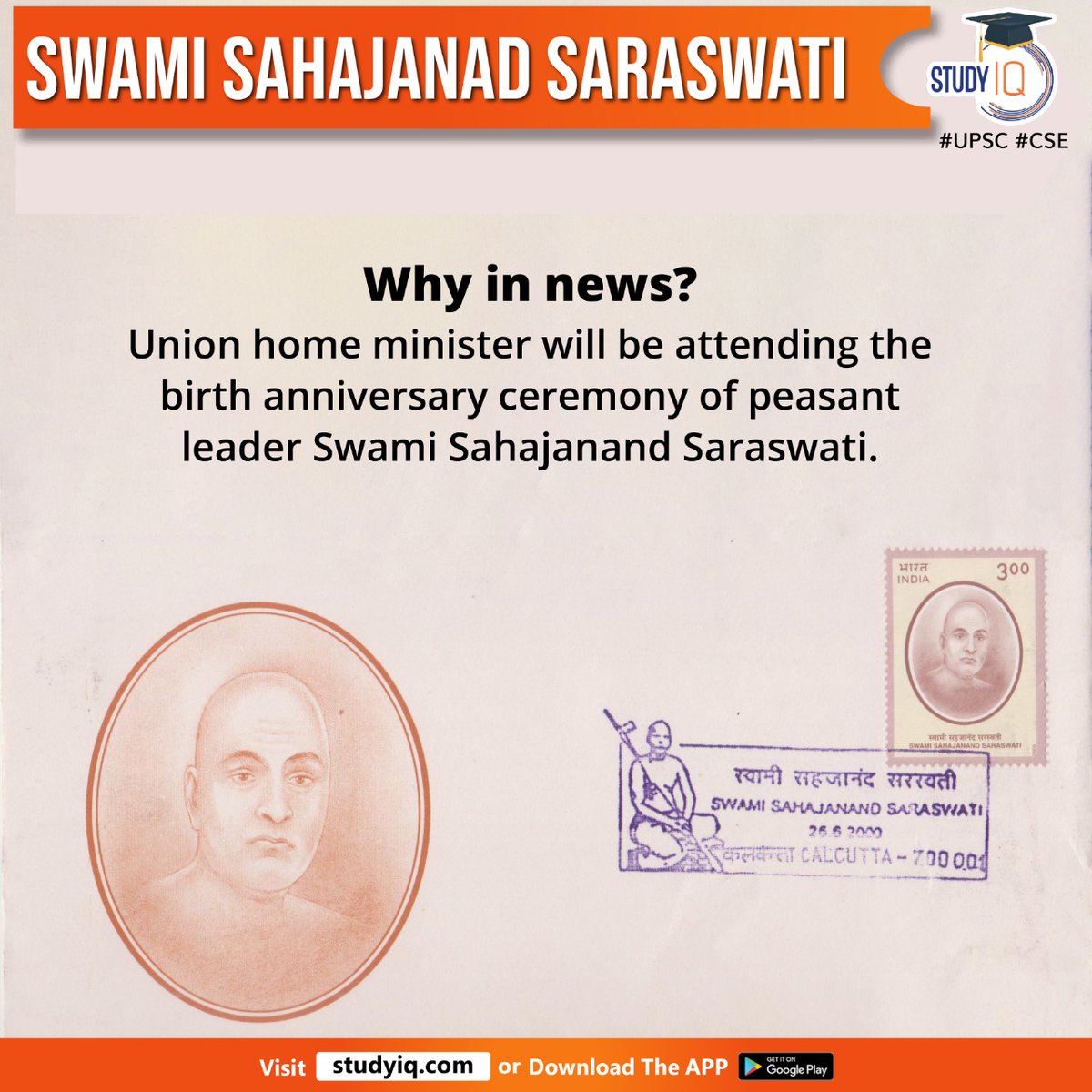 bankiqeducation's tweet photo. Swami Sahajanad Saraswati 

#swamisahajanadsaraswati #whyinnews #unionhomeminister #peasantleader #nationalist #india #up #politicalactivities #bihar #initialdays #restofindia #biharprovincialkisansabha #bpks #saraswati #zamindariattacks #farmersmovements #allindiakisansabha https://t.co/d9jrtLYUVe