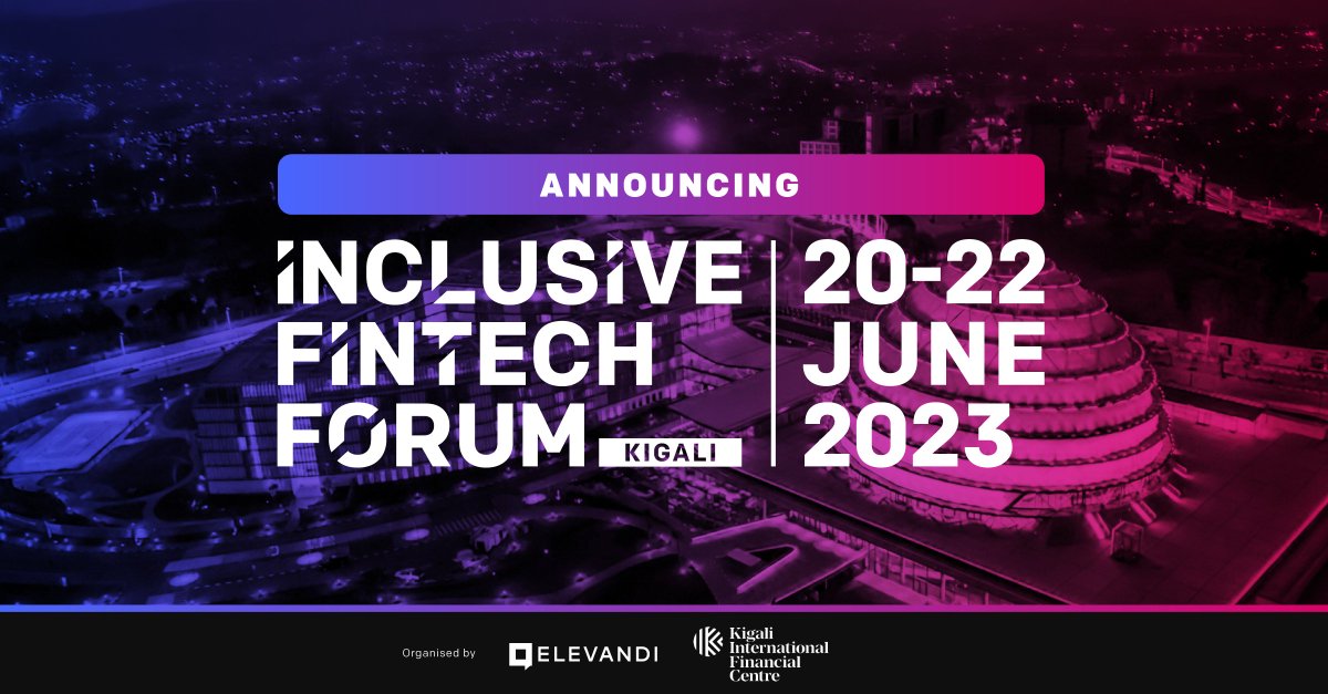 Announcing the first Inclusive FinTech Forum to be held in Kigali on June 20-22, 2023! Global regulators, policymakers, decision-makers and investors will gather for three days of discussions on inclusive and sustainable FinTech. Full press release👉🏽rfl.rw/news.php?url=r…