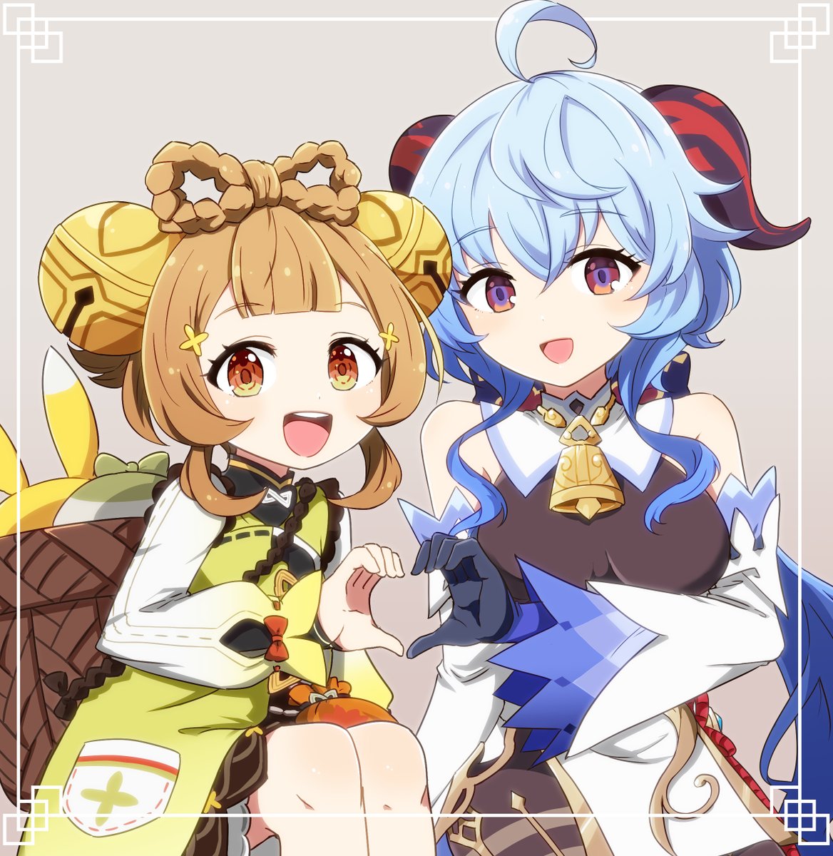 甘雨|かんう(原神) 「#GenshinImpact  #原神 」|きだちのイラスト