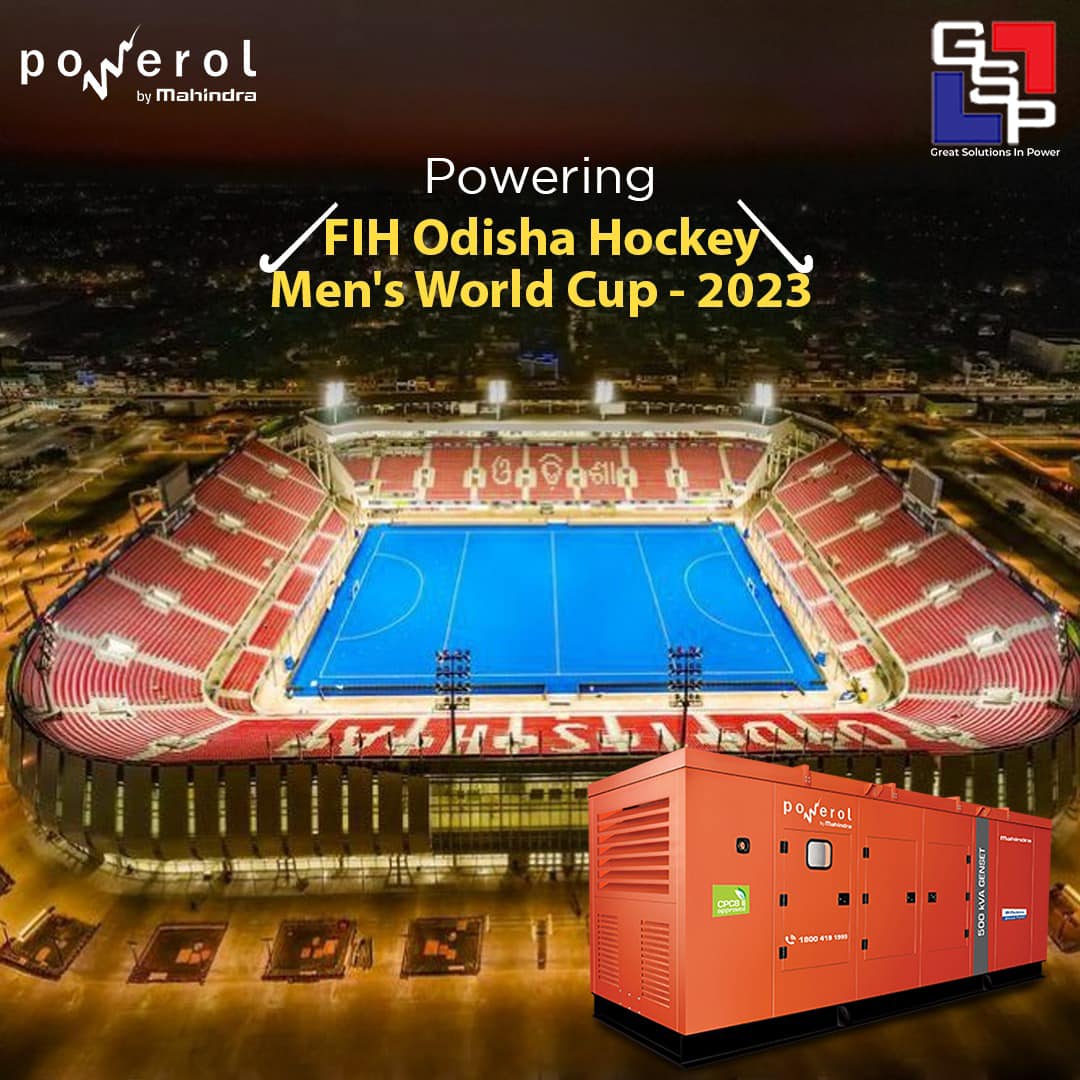 Odisha is getting ready to host 'FIH Odisha Hockey Men's World Cup -2023' from 13-29 Jan, 2023. Mahindra Powerol is proud to be associated with Hokey Odisha to power this event. 
 #mahindrapowerol #mahindra #HkVAinstallation #uninterruptedpower #PowerolEast #PowerolOdisha