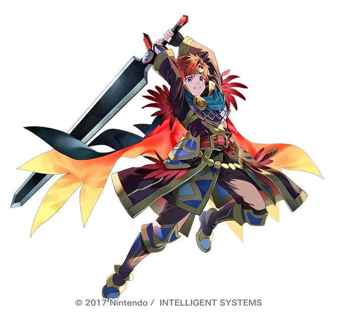 ファイアーエムブレム ヒーローズにて、2/10から配信予定の神装英雄「大いなる公子 ロイ」を描かせていただきました!どうぞよろしくお願いいたします!#FEヒーローズ #FEH 